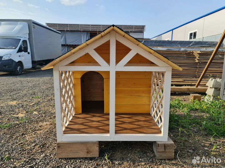 Будка вольер для собаки