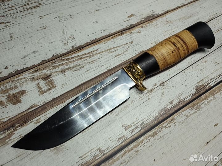 Нож охотничий ручной работы95х18