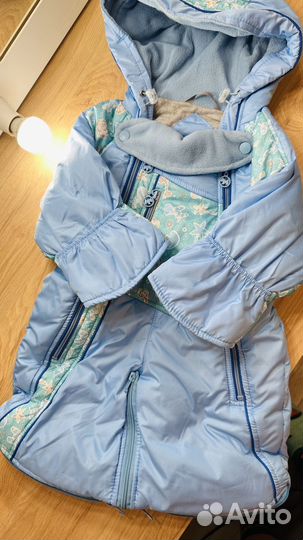 Весенний новый комбинезон трансформер 68-74 рост