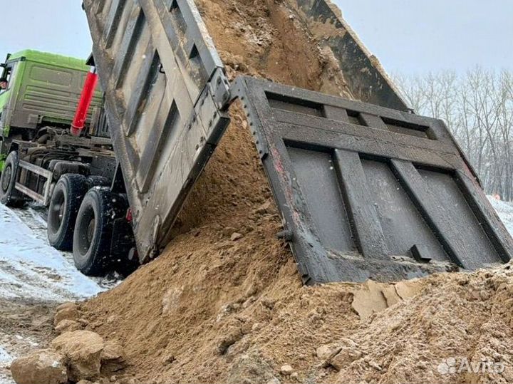 Песок карьерный,намывной,речной Без посредников