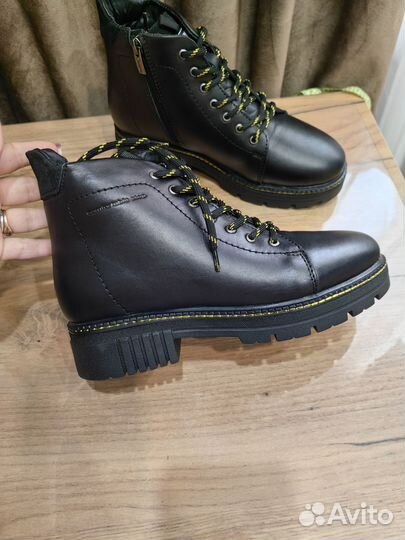 Ботинки нат. кожа 36,37, новые
