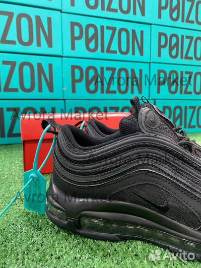 Nike Air Max 97 Оригинал Черные Poizon