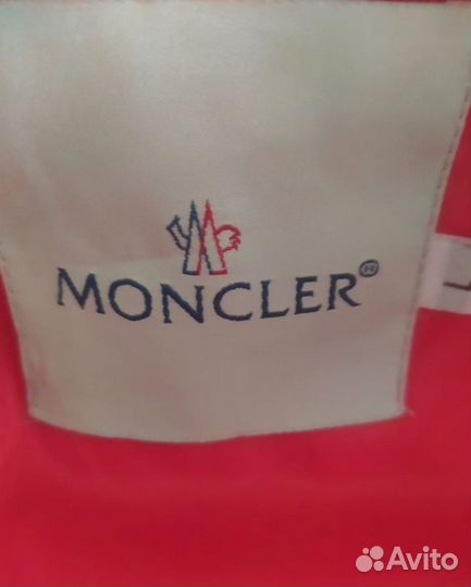 Пуховик moncler детский 140