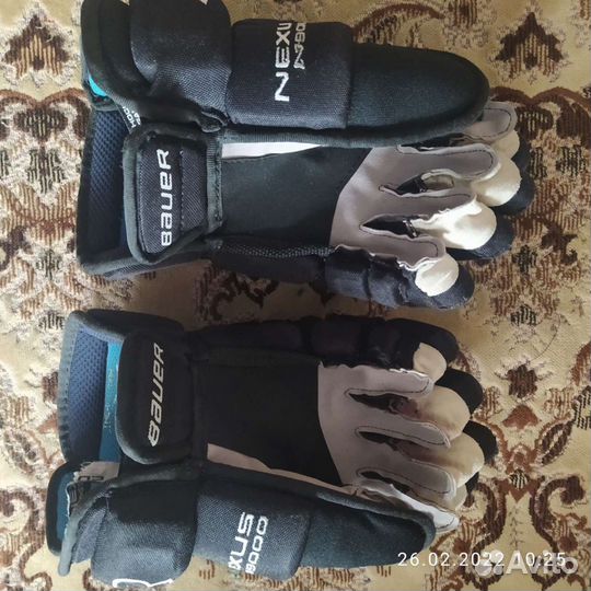 Замена ладошек на хоккейных крагах