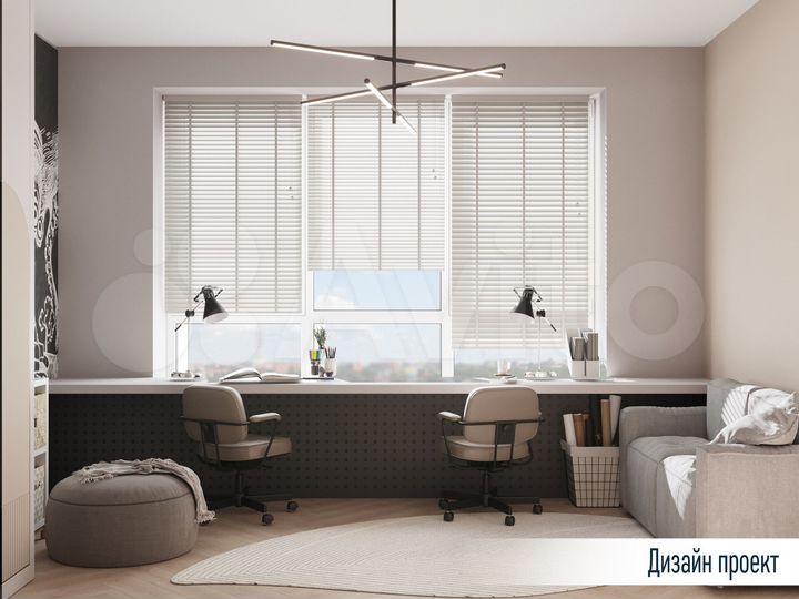 2-к. квартира, 75,1 м², 2/22 эт.