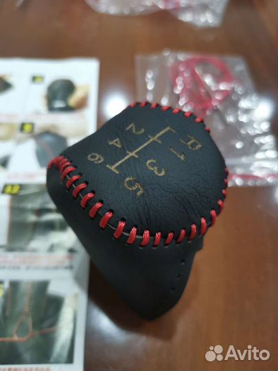 Чехол кожаный МКПП Nissan X-Trail, Tiida, Sentra