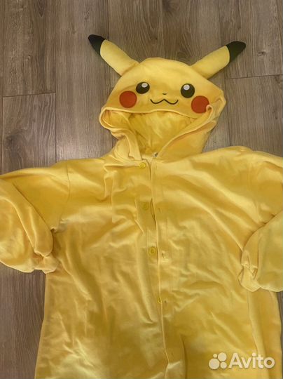 Кигуруми пикачу взрослое