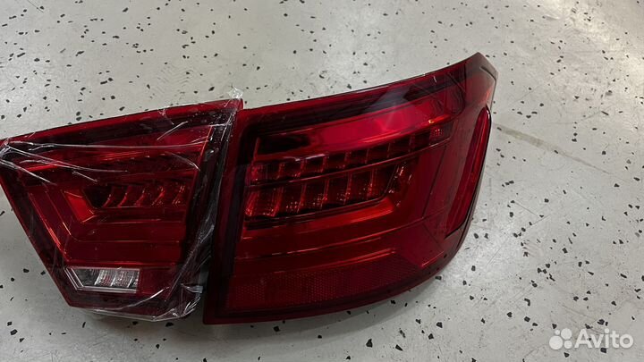 Задние фонари vesta в стиле audi