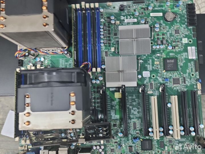 Сборка Supermicro x8dtg-qf+e5645*2+32gb