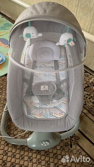 Шезлонг для новорожденных электрический