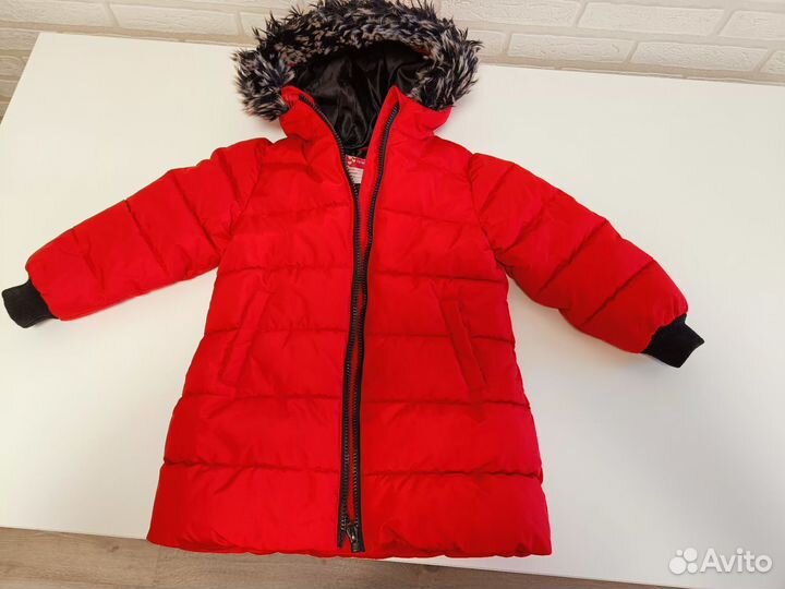 Пуховик зимний для девочки