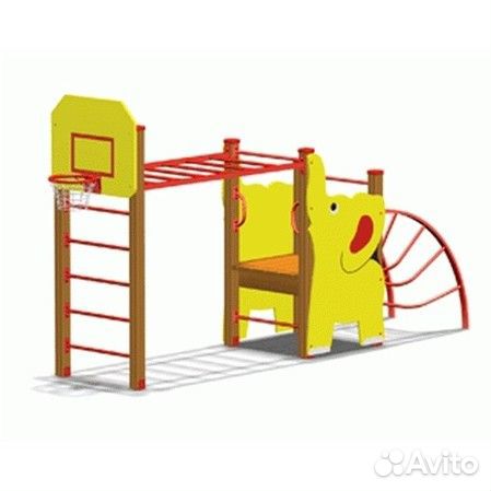 6112 Гимнастическая конструкция «Слоник»