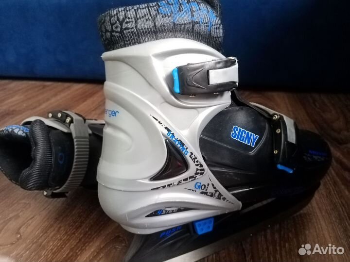 Коньки детские раздвижные 33 36