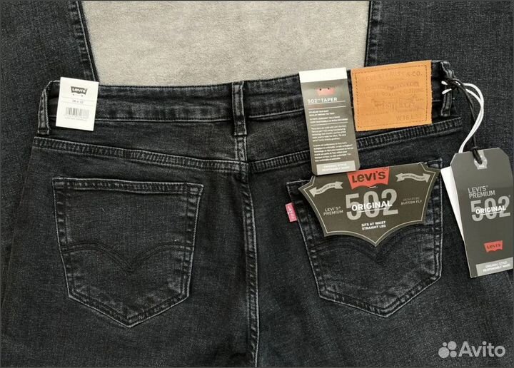 Levi's 502 Stretch новые Бельгия W29-W33