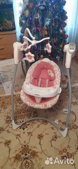 Электронные электрические качели graco