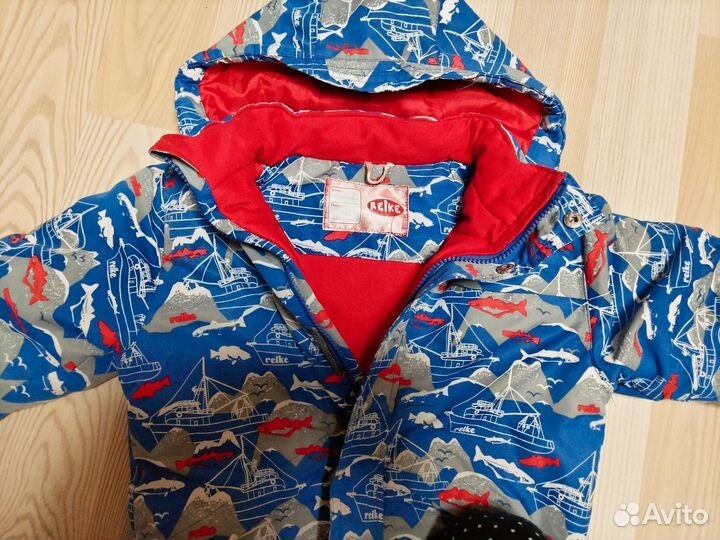 Зимний костюм для мальчика 122 128
