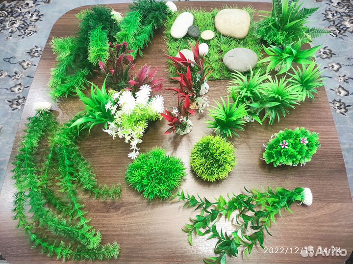 Растения для аквариума искусственные