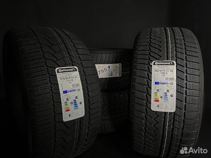 Continental WinterContact TS 860 S 285/40 R21 и 315/35 R21 111V