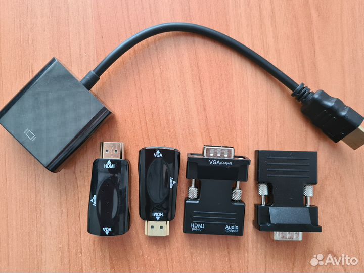 Переходник hdmi - VGA + aux