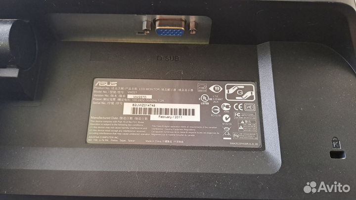 Монитор для компьютера asus