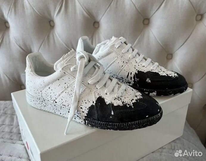 Кеды Maison Margiela Paint Splatter