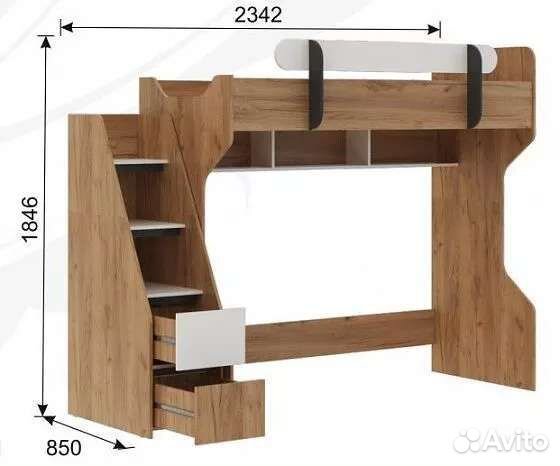 Детская кровать чердак Новый