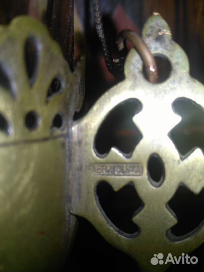 Лампада к иконе. 19в. Клеймо Wolska