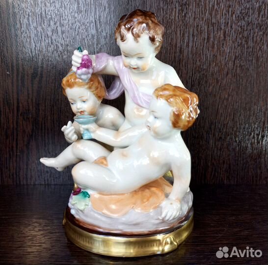 Фарфоровая статуэтка Рудольштадт Германия 1900 год