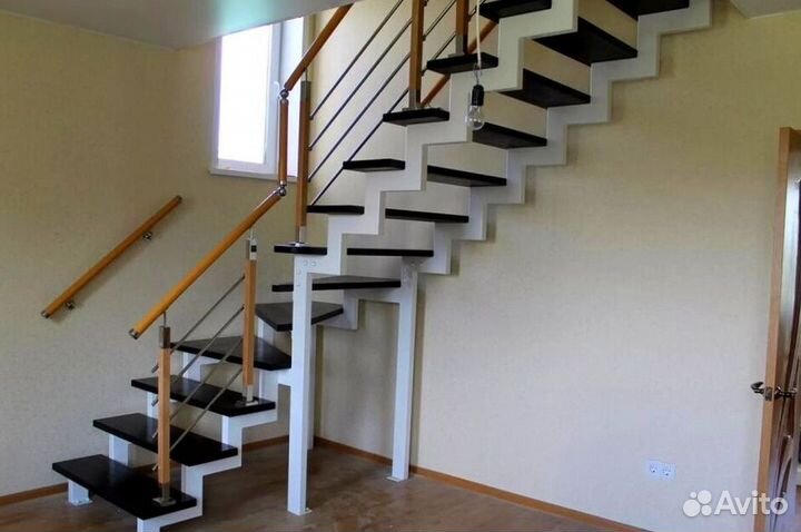 Перила кованные Установка