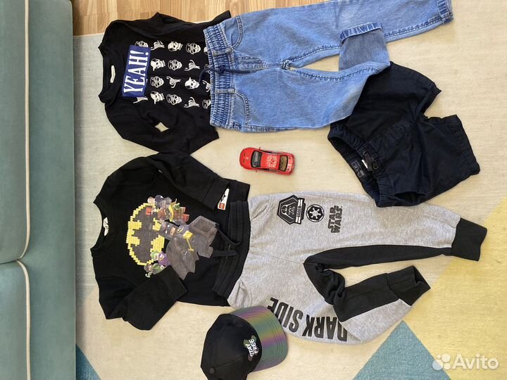 Вещи пакетом, 110см 4-5 лет, zara, next, HM