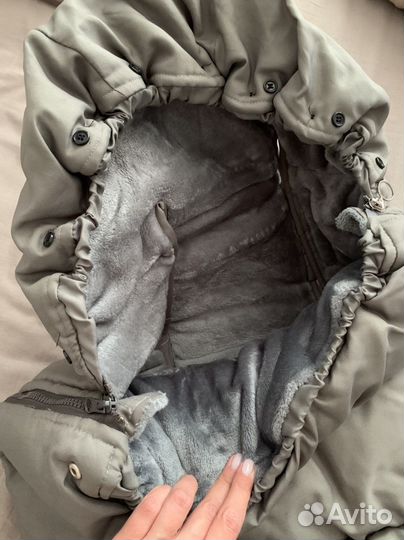 Зимний конверт в коляску elodie details