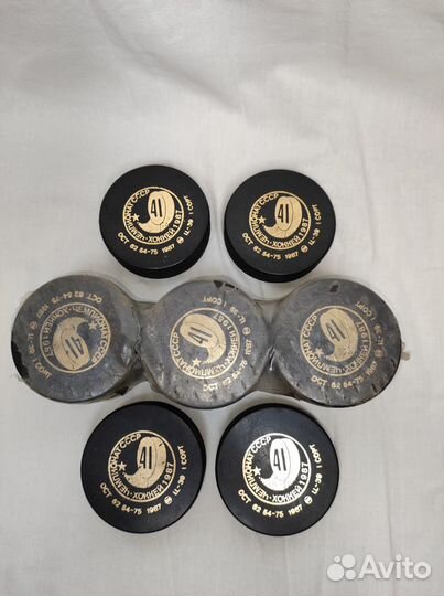 Шайба хоккейная, Чемпионат СССР, новая