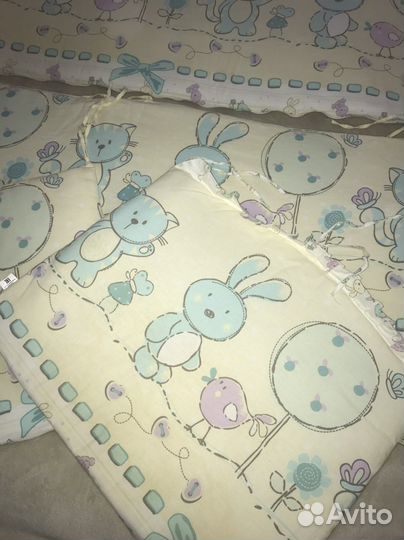 Бортики в кроватку