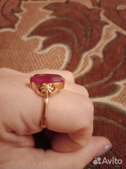 Кольцо золотое СССР