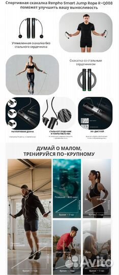 Спортивная умная скакалка