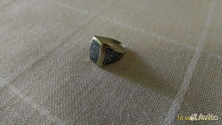 Женский перстень, серебро