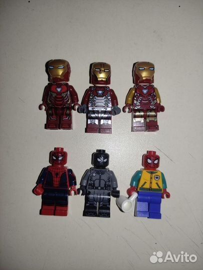 Lego marvel минифигурки