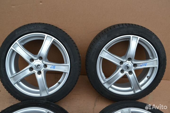 Диски R17 с зимними шинами 205 50 17