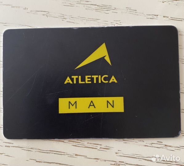 Абонемент в фитнес клуб атлетика atletica