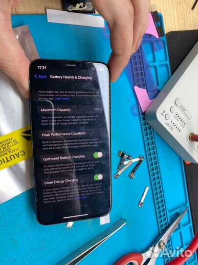 Срочная замена аккумулятора iPhone без 
