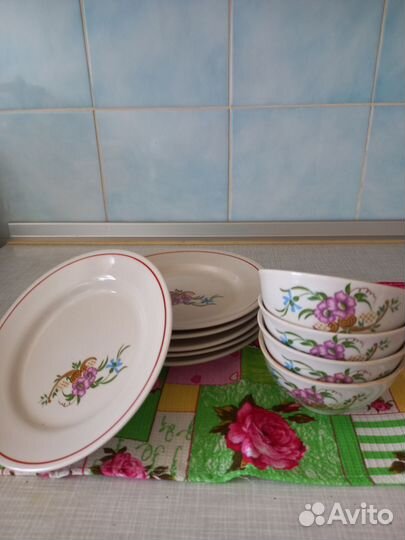Столовый сервиз фарфор СССР