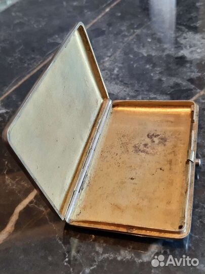 Царский портсигар серебро