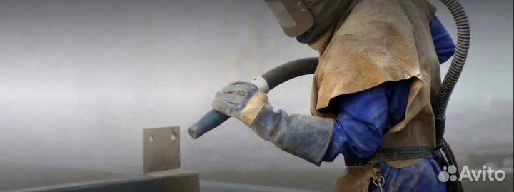 Пескоструйная обработка металла