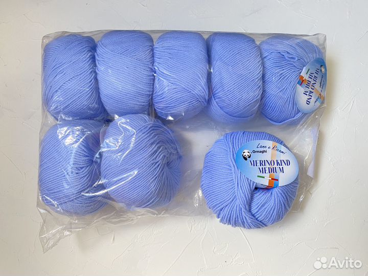 Пряжа мериносовая шерсть (италия)