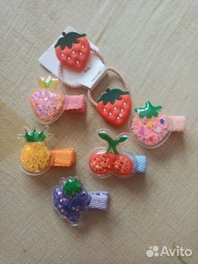 Заколочки, резинки детские