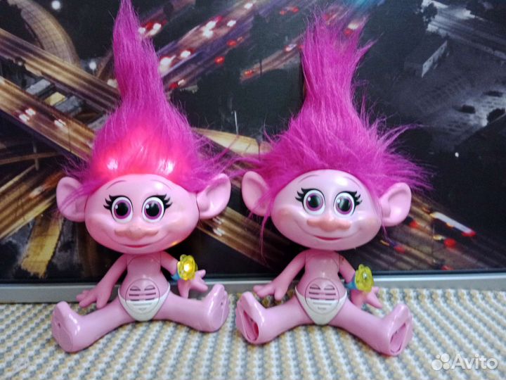 Куклы-пупсы 24 штуки Тролли Розочки Фиона Единорог