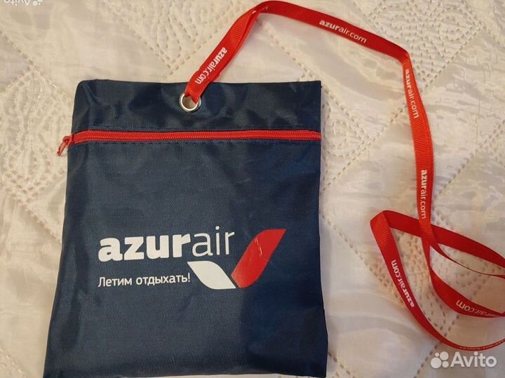 Дорожный набор в самолет сумка подушка очки беруши