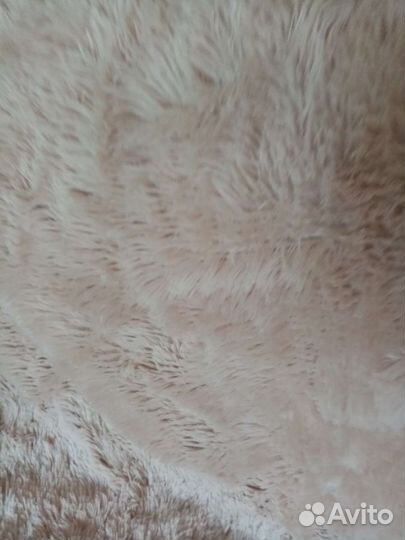 Новый бежевый плед покрывало 220 240