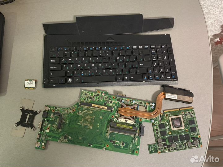 Разбор asus rog g53s