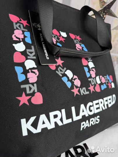 Cумка пляжная,шопер(tote) Karl Lagerfeld